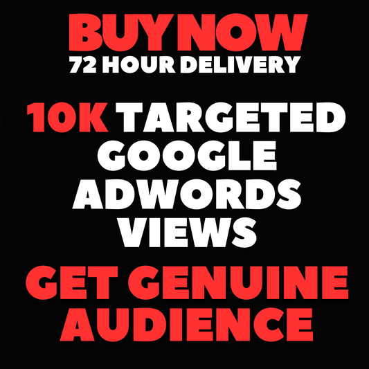 🎯 10,000 Targeted Google Ads YouTube Views – Delivered Within 72 Hours!
