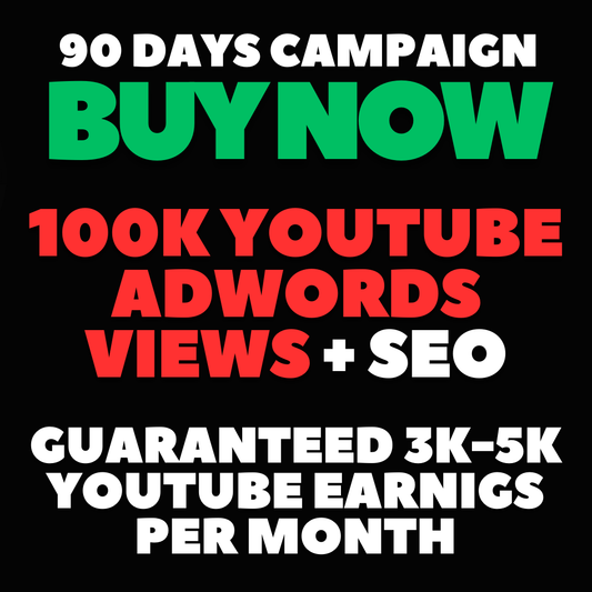 YouTube Channel Growth Accelerator: 100K Native Views + 90-Day SEO Mastery